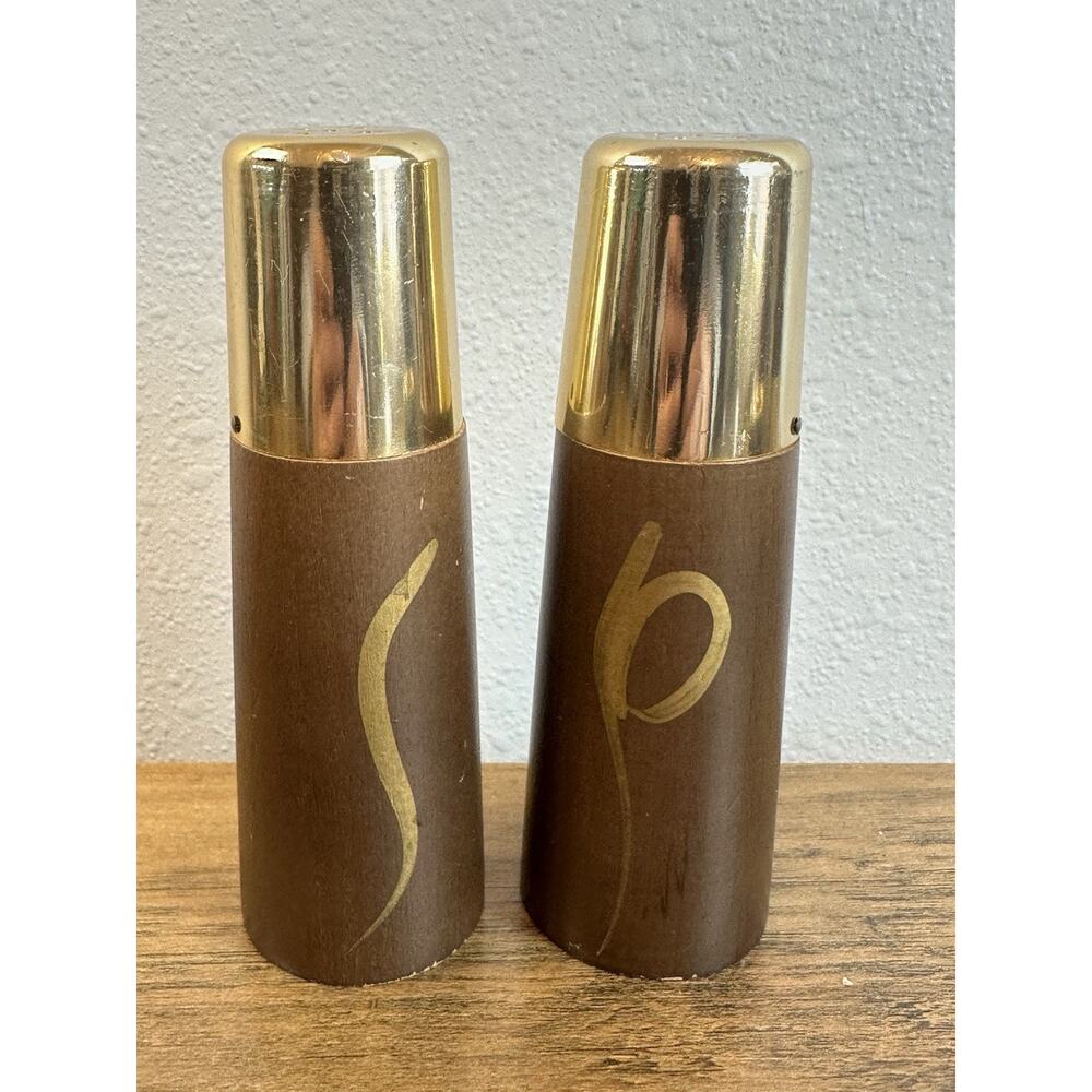 Mid Century Modern Salt and Pepper Shakers Vintage Chic - Picture 10 of 10